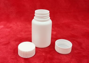 120ml HDPE Chai lọ nhựa 4,5g Nắp bao bì viên nang dược phẩm